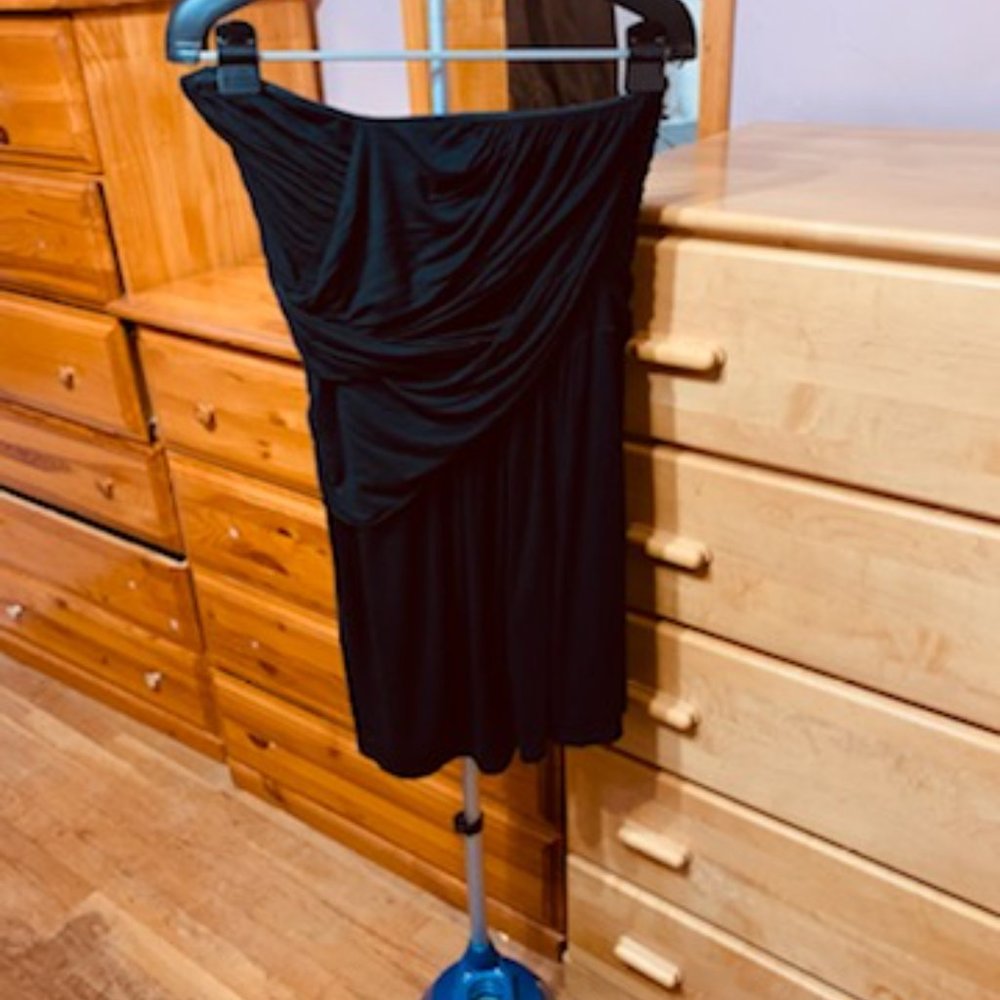 Express Strapless Ruched Dress - Picture 7 of 8
